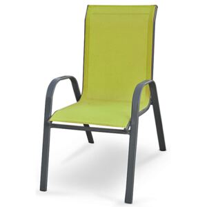 Modne krzesło ogrodowe Malaga- zielone