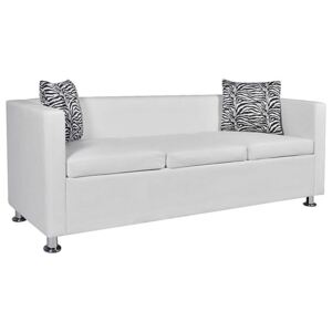 Sofa 3-osobowa Cali 3W - biała