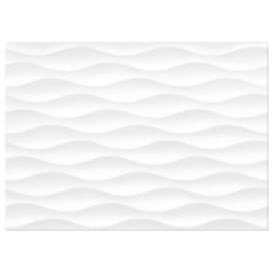 Glazura Tania Cersanit 25 x 35 cm white stripes matowa 1,4 m2