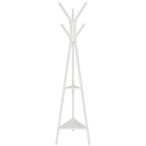 SELSEY Wieszak stojący Ameli biały metalowy 179 cm
