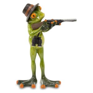 Zielona figurka żaba Jemsen