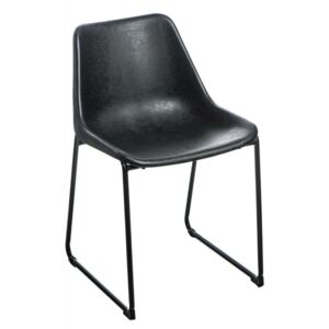 Krzesło Brity Vintage Black