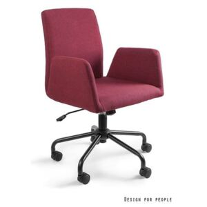 Fotel Biurowy Unique BRAVO - czerwony