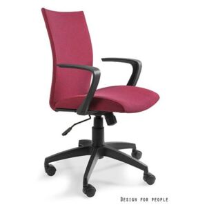 Fotel Biurowy Unique MILLO - czerwony