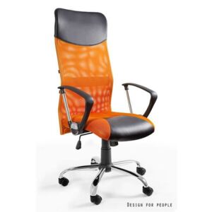 Fotel Biurowy Unique VIPER pomarańczowy