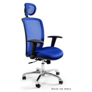 Fotel Biurowy Unique EXPANDER niebieski