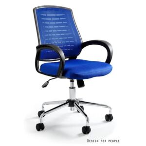 Fotel Biurowy Unique AWARD niebieski
