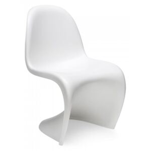 Krzesło HOVER białe - polipropylen