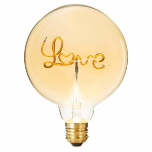Żarówka Love, oświetlenie LED z oryginalnym wzorem,napis Love