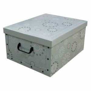 Compactor Pudełko do przechowywania składane Ring, 50 x 40 x 25 cm, zielony
