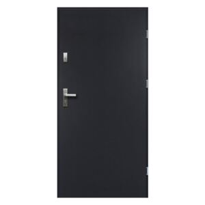 Drzwi zewnętrzne pełne O.K. Doors Artemida P55 90 prawe antracyt