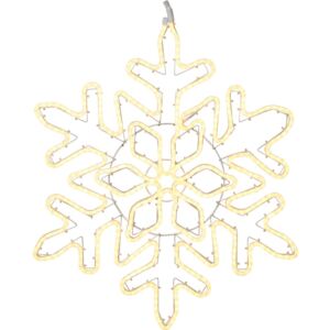 Dekoracja świetlna w kształcie płatka śniegu LED Best Season NeoLED Snowflake Gold