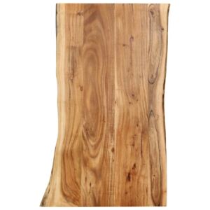 Blat kuchenny, lite drewno akacjowe, 100 x 60 x 2,5 cm