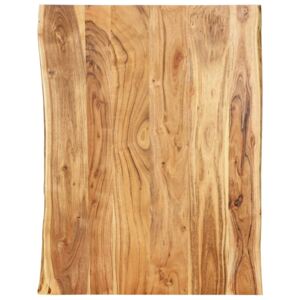 Blat kuchenny, lite drewno akacjowe, 80 x 60 x 2,5 cm