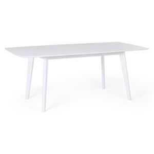 Stół do jadalni rozkładany 150/195 x 90 cm biały SANFORD