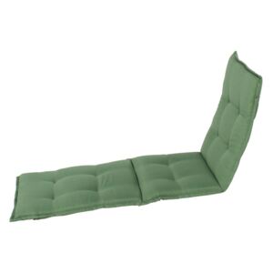 Zielona poduszka na leżak ogrodowy Hartman Casual, 193x63 cm