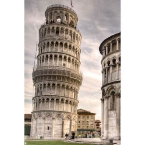 Plakat, Obraz The Leaning Tower of Pisa, (61 x 91,5 cm)