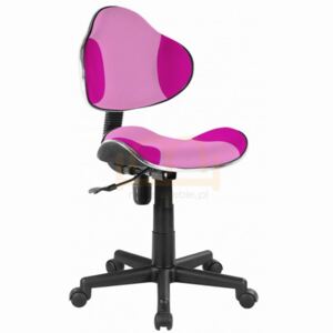 Krzesło obrotowe QZY-G2B kolor różowy