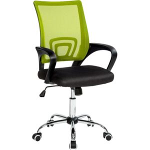 Tectake 401790 krzesło biurowe marius - czarny/zielony