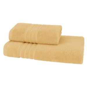 Ręcznik kąpielowy ARIA 75x150 cm Żółty