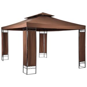 Tectake 402464 pawilon namiot ogrodowy luxus - brązowy