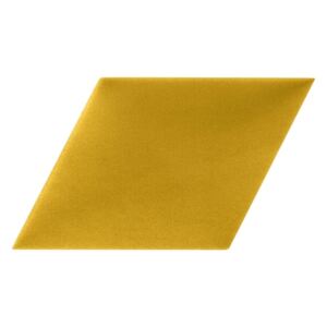Panel ścienny tapicerowany Stegu Mollis równoległobok 30 x 30 cm żółty P