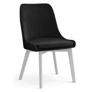 Krzesło tapicerowane IVAN czarne