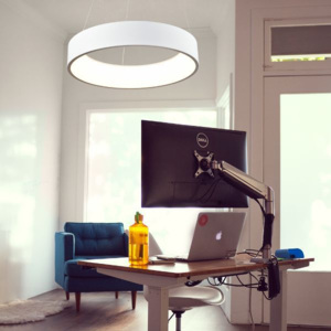 MCODO :: Designerska lampa COSMO RP 36W technologia LED Ring 60cm barwa ciepła 3000K