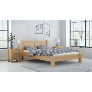 Łóżko do sypialni drewniane bukowe King 160x200