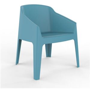 Fotel BAKU niebieski