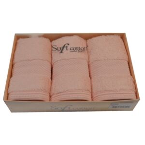 Zestaw podarunkowy małych ręczników DELUXE Różowy