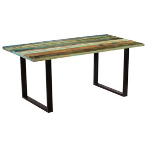Stół jadalniany z drewna odzyskanego, 180 x 90 x 77 cm