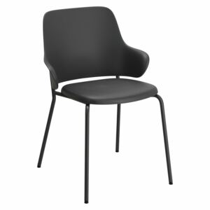 Krzesło Claret czarne/ szare