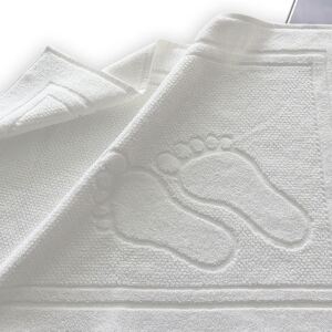 Dywanik łazienkowy Feet biały 50x70 cm
