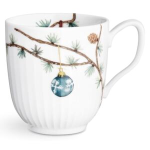 Porcelanowy świąteczny kubek Kähler Design Hammershoi Christmas Mug, 330 ml