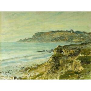 Reprodukcja The Cliffs at Sainte-Adresse La Falaise de Saint Adresse 1873, Monet, Claude