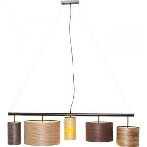 Lampa wisząca Parecchi Wood Colore 148 cm