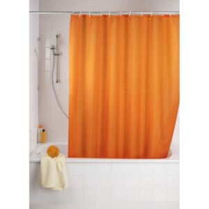 Zasłona prysznicowa WENKO pomarańczowa, 180x200 cm