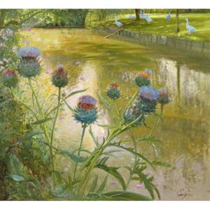 Reprodukcja Cardoons Against the Moat, Timothy Easton