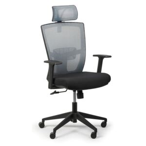 Krzesło biurowe Phantom, szary
