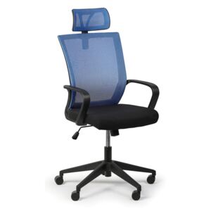 Krzesło biurowe Basic, niebieski