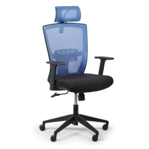 Krzesło biurowe Phantom, niebieski