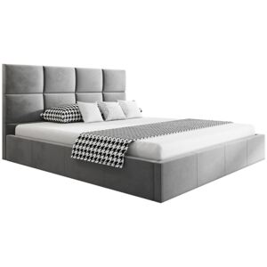 Podwójne łóżko tapicerowane 180x200 - Nikos 2X