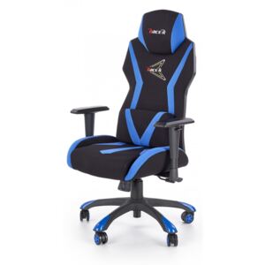 Fotel gamingowy Halmar STIG czarny niebieski