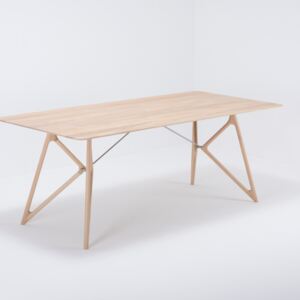 Stół z litego drewna dębowego Gazzda Tink, 200x90 cm