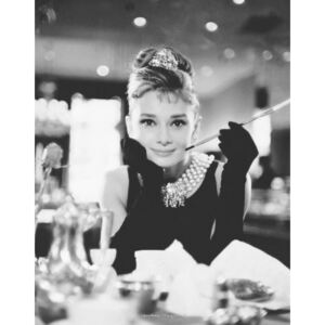 Plakat, Obraz Audrey Hepburn - breakfast at tiffany's, (40 x 50 cm)