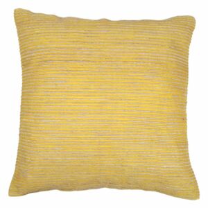 Żółta poszewka na poduszkę Tiseco Home Studio Rimboo, 45x45 cm