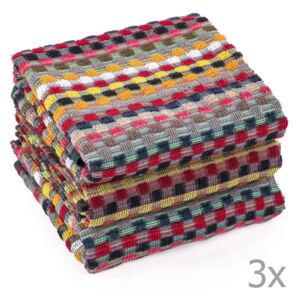 Komplet 3 ręczników Tiseco Home Studio Terry, 50x70 cm