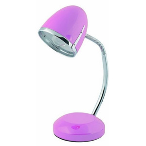 Lampka biurkowa Pocatello 1 x 18 W E27 różowa