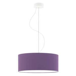 Lampa wisząca do pokoju HAJFA fi - 40 cm - kolor fioletowy